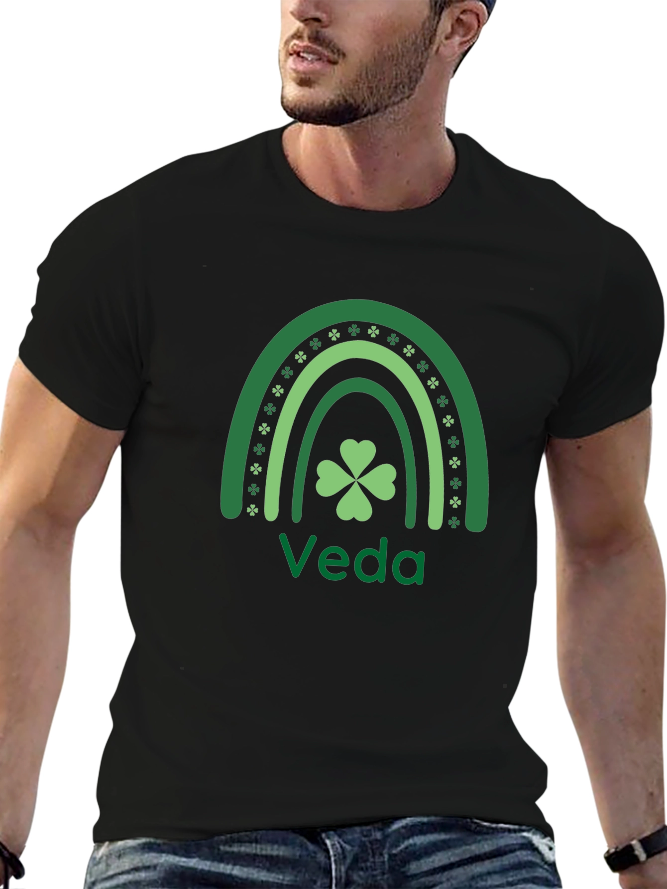 St. Patricks Day Personalized Veda T-Shirt
