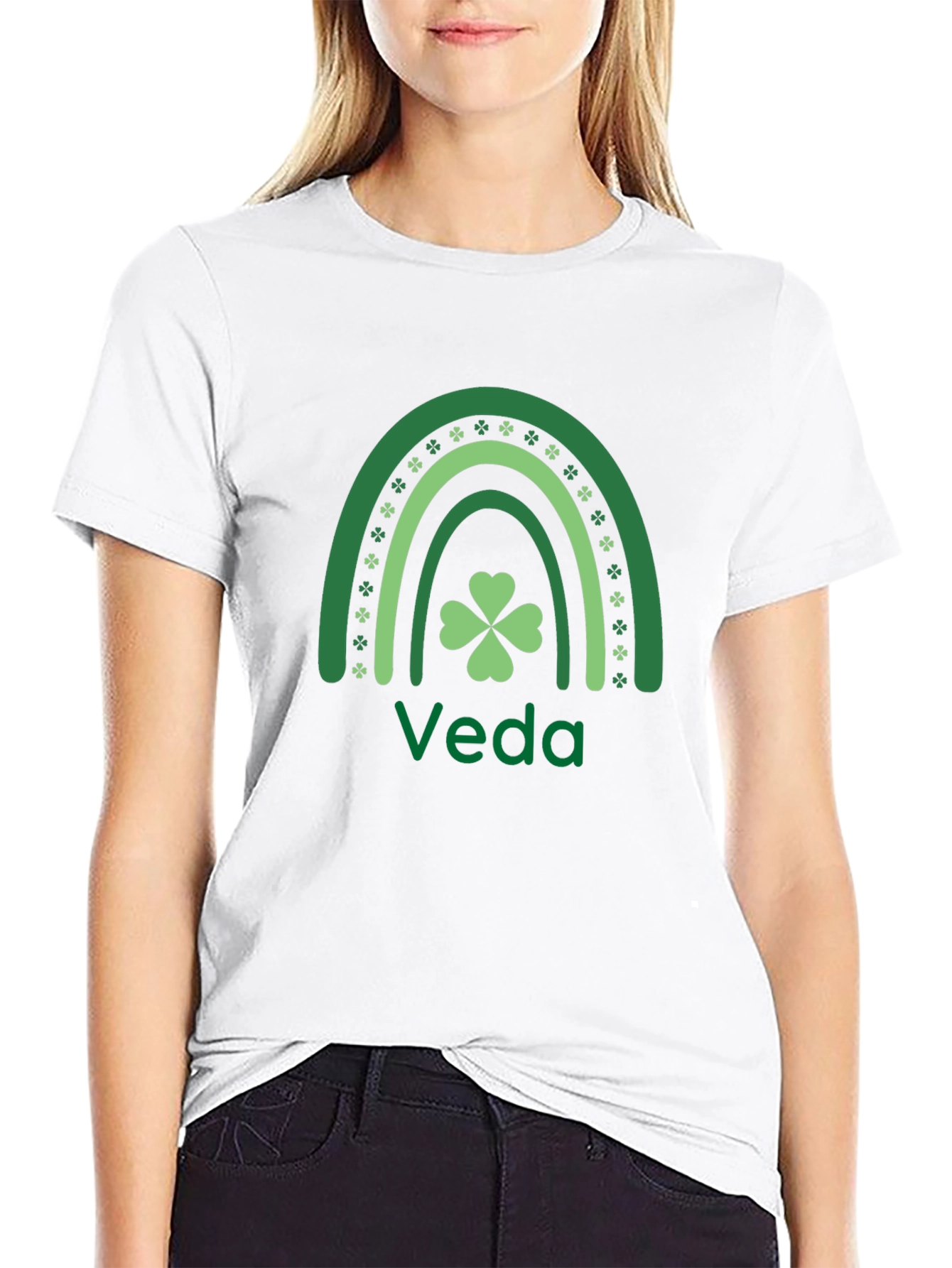 St. Patricks Day Personalized Veda T-Shirt