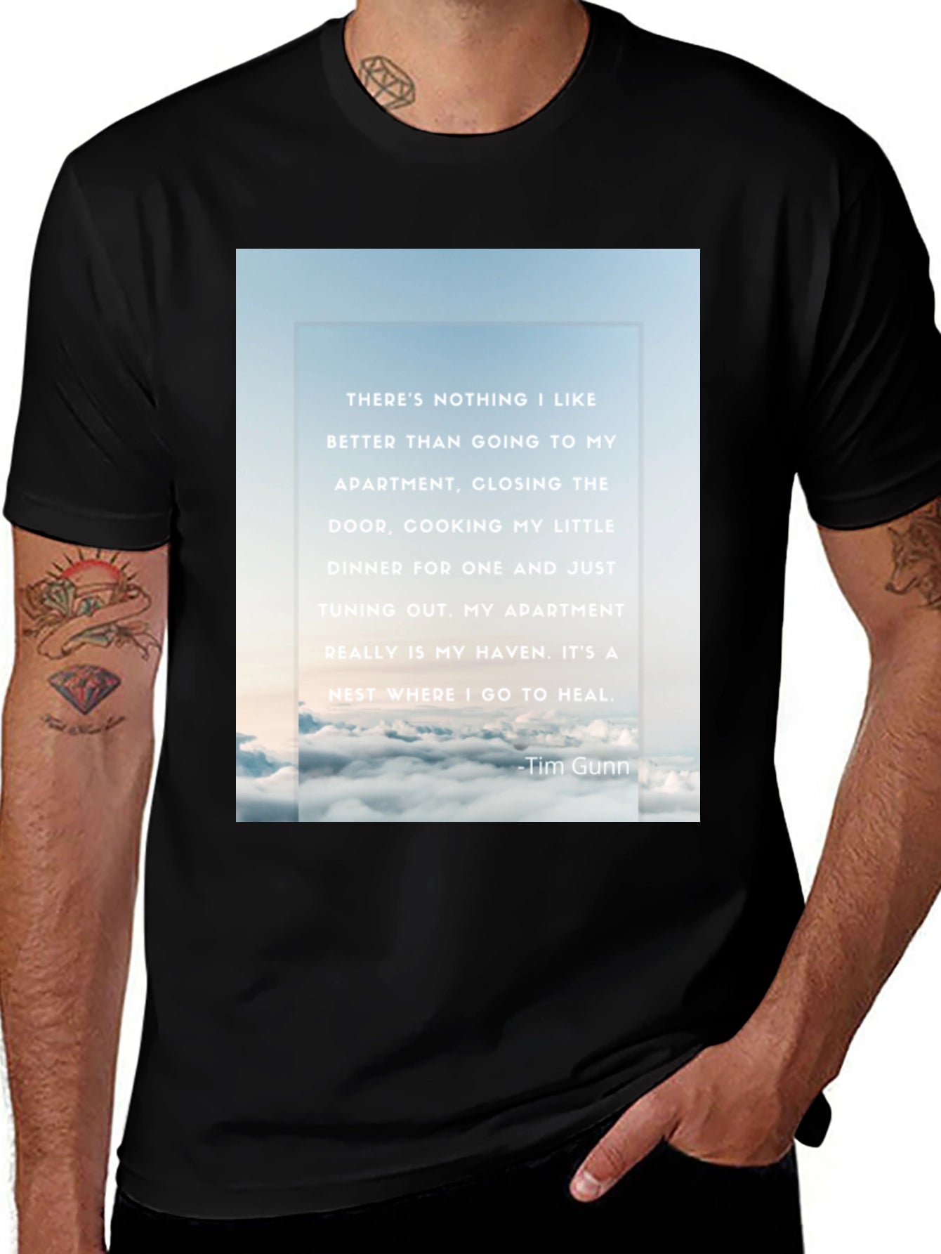 Tim Gunn Apartment Haven T-Shirt Cozy Comfort