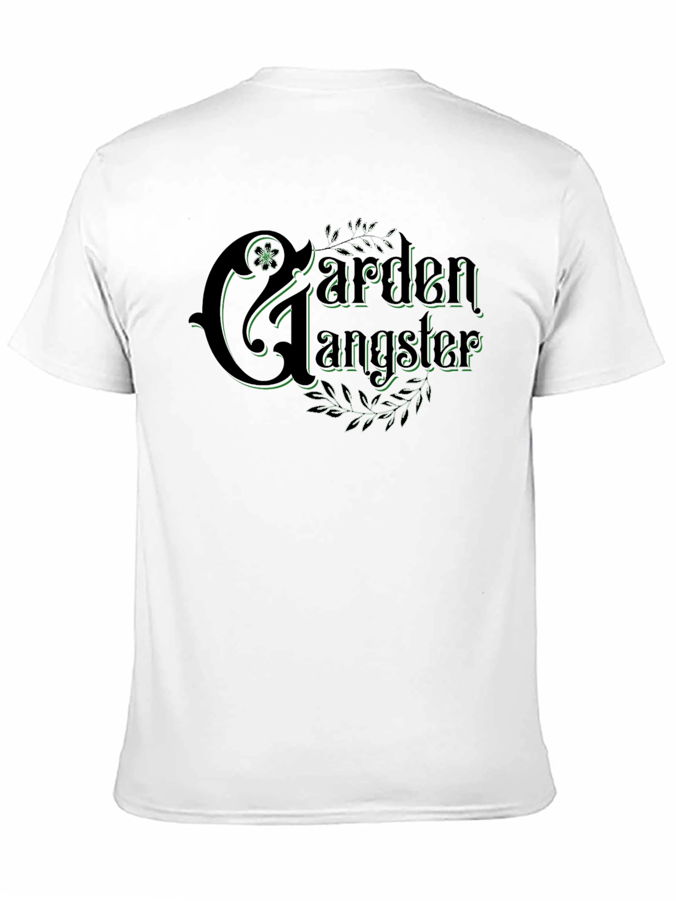 Garden Gangster Black T-Shirt