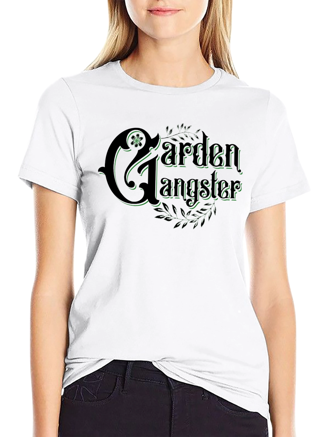 Garden Gangster Black T-Shirt