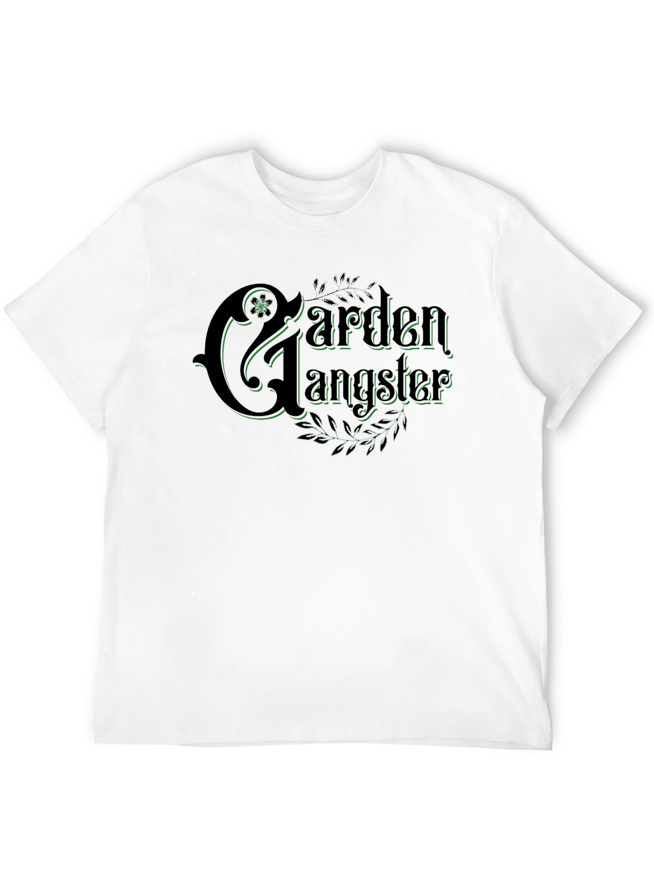 Garden Gangster Black T-Shirt