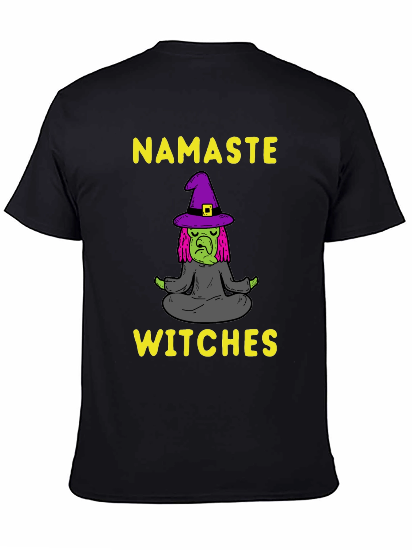 Namaste Witches T-Shirt - Yoga Witch Tee