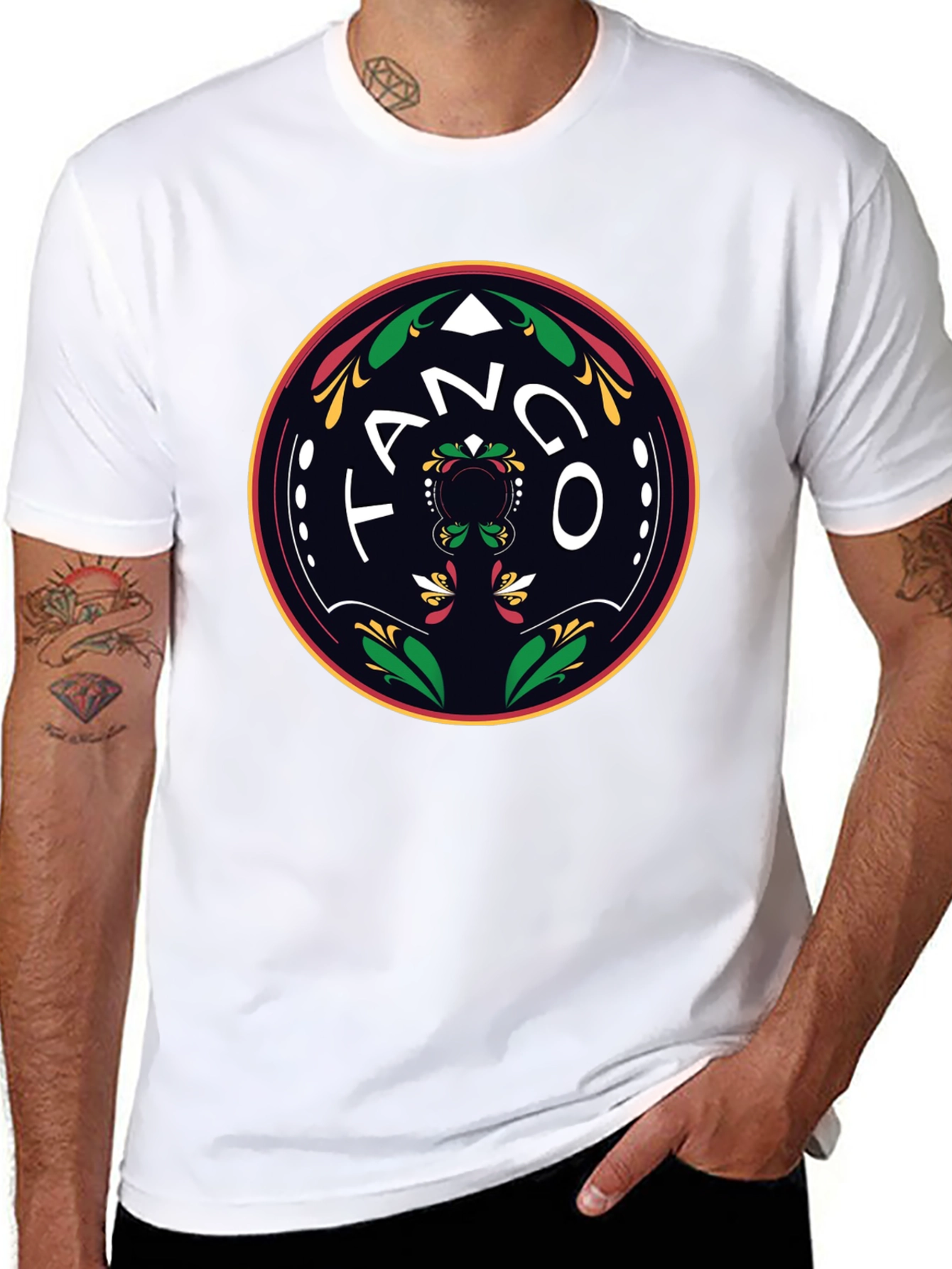 TANGO T-Shirt - Stylish Dance Tee for Men