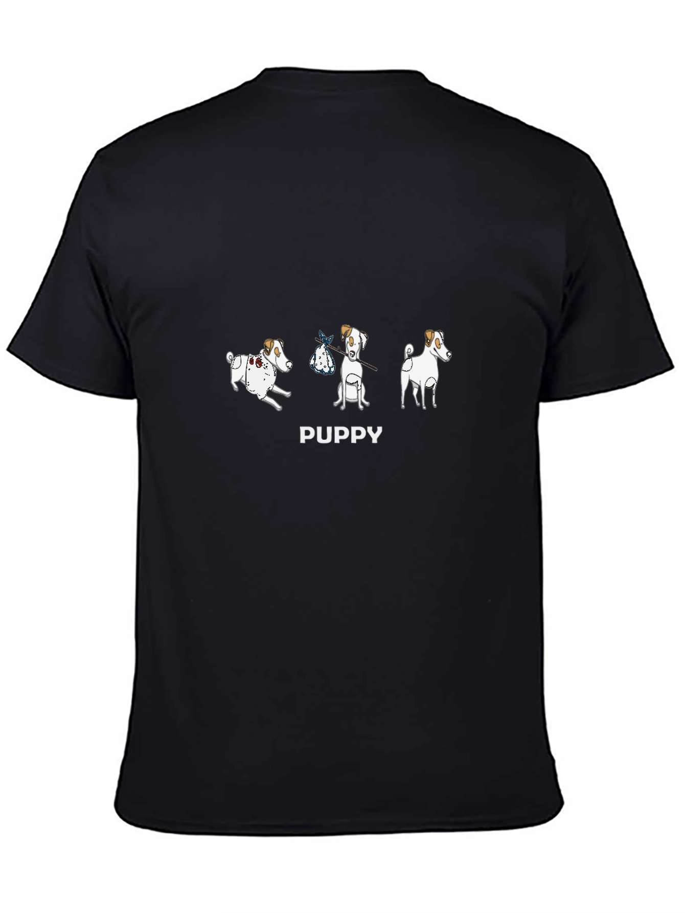 PUPPY Cartoon Dogs T-Shirt – Cute Dog Lover Graphic Tee Gift