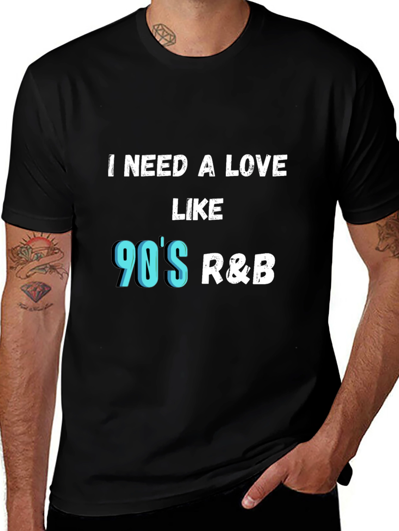 I Need a Love Like 90s R&B Graphic Tee