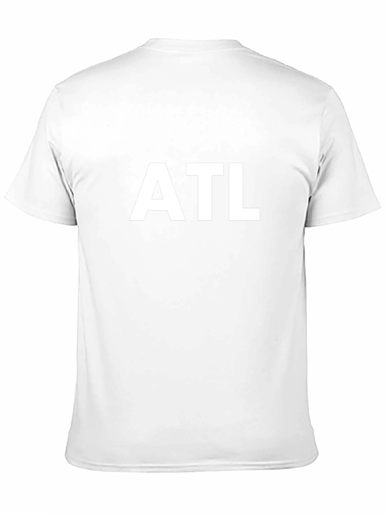 ATL T-Shirt - Black Cotton Tee
