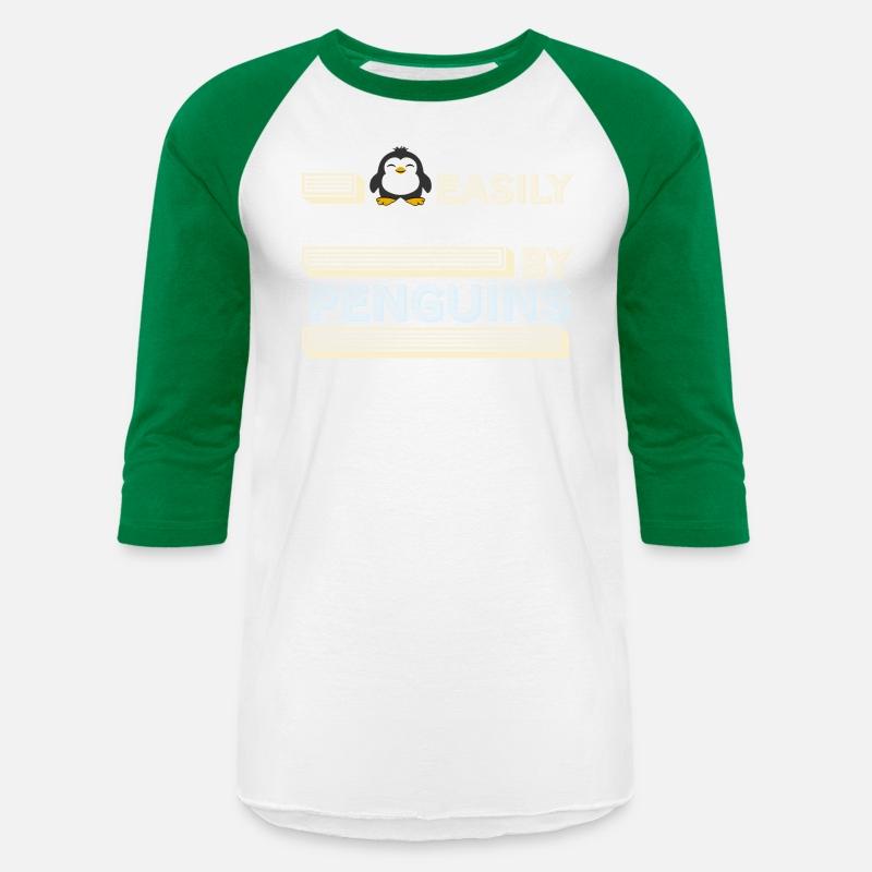 Easily Distracted By Penguins Funny Cute Penguin