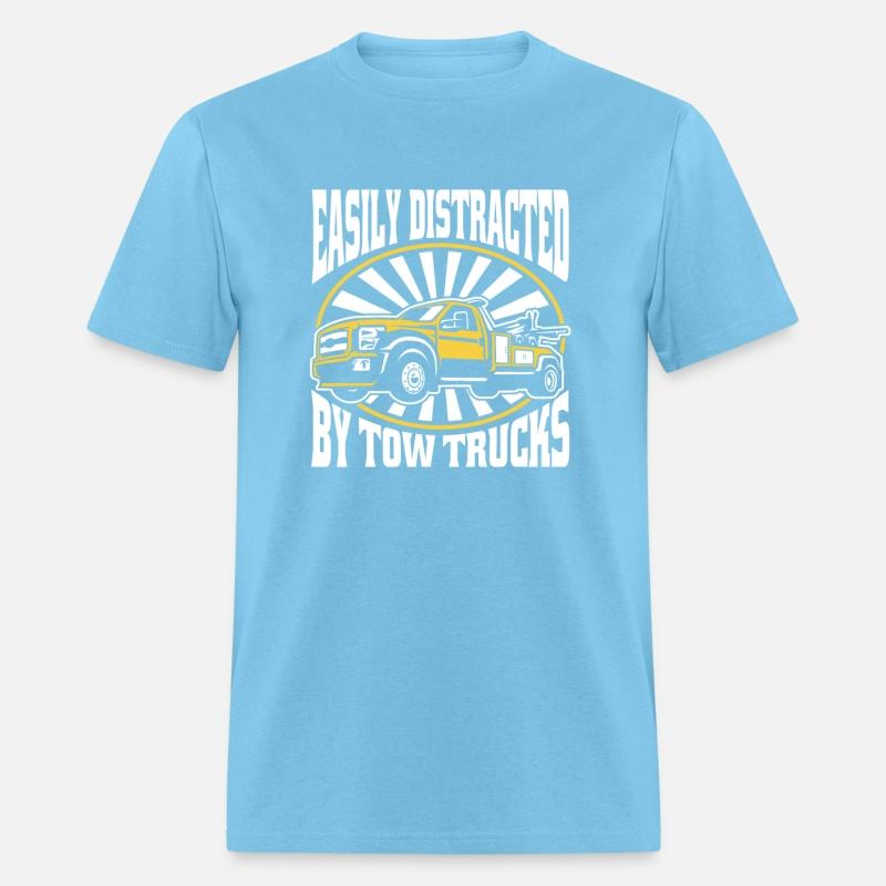 Easily Distracted By Tow Trucks Driver Operator