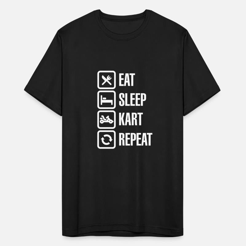 Eat sleep kart karting go-karts repeat