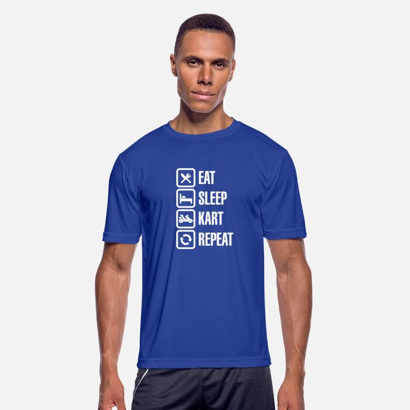 Eat sleep kart karting go-karts repeat