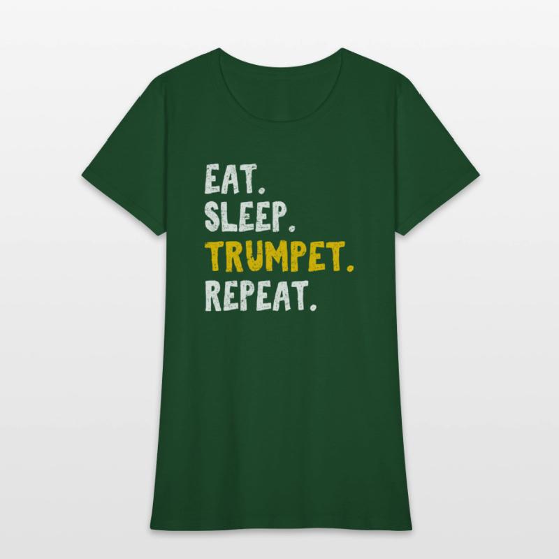 Eat Sleep Trumpet Repeat Funny Trumpet Player Marc