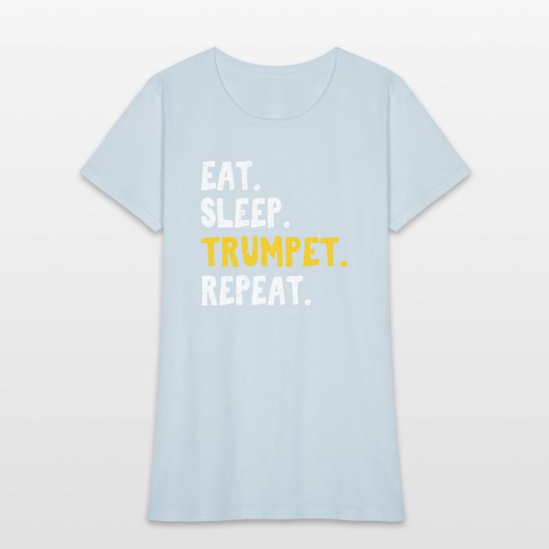 Eat Sleep Trumpet Repeat Funny Trumpet Player Marc
