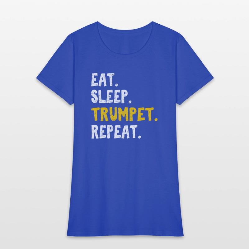 Eat Sleep Trumpet Repeat Funny Trumpet Player Marc