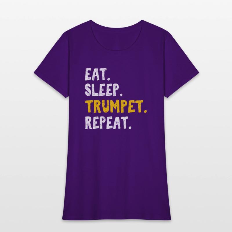 Eat Sleep Trumpet Repeat Funny Trumpet Player Marc
