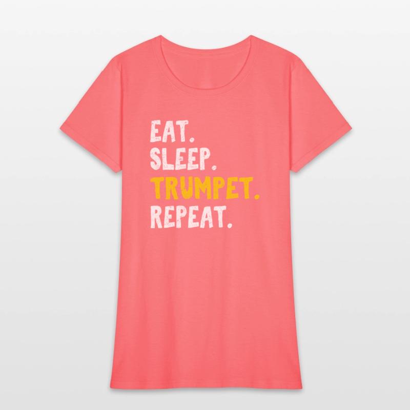 Eat Sleep Trumpet Repeat Funny Trumpet Player Marc