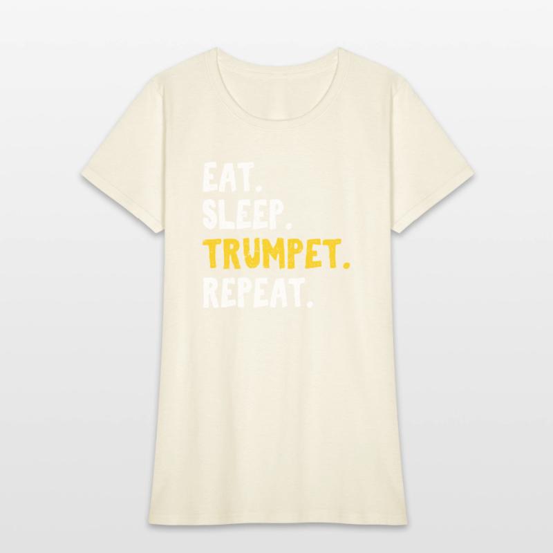 Eat Sleep Trumpet Repeat Funny Trumpet Player Marc