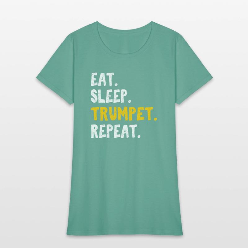 Eat Sleep Trumpet Repeat Funny Trumpet Player Marc
