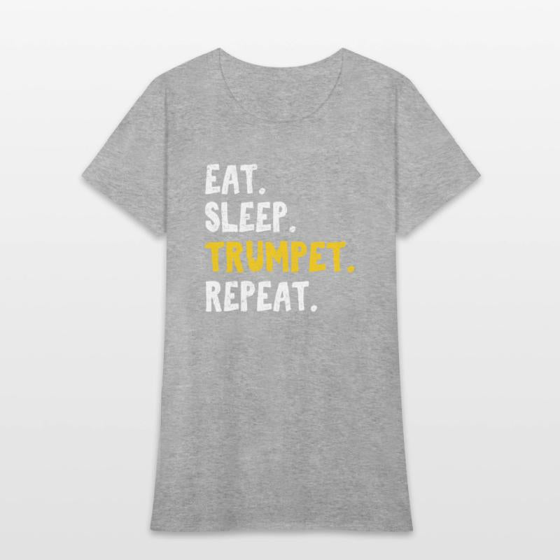 Eat Sleep Trumpet Repeat Funny Trumpet Player Marc