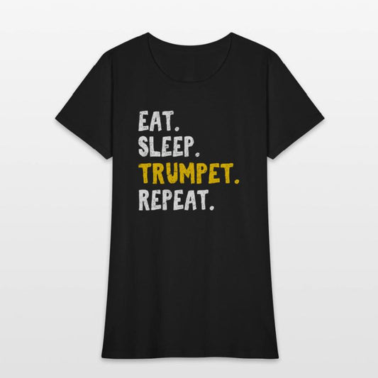 Eat Sleep Trumpet Repeat Funny Trumpet Player Marc