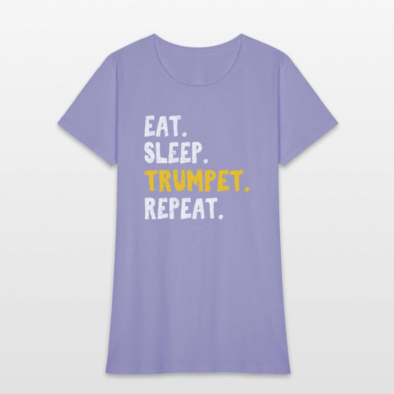 Eat Sleep Trumpet Repeat Funny Trumpet Player Marc