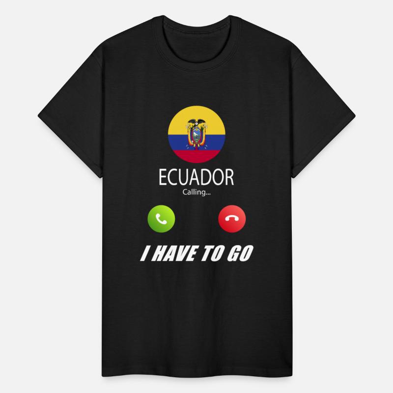 Ecuador is calling Is calling Flag Saying
