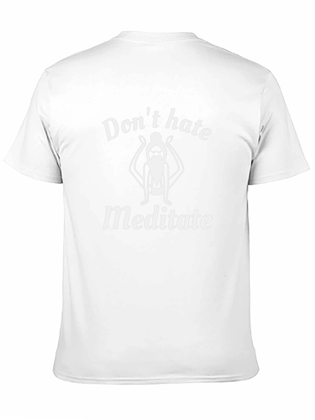 Dont Hate Meditate Graphic T-Shirt