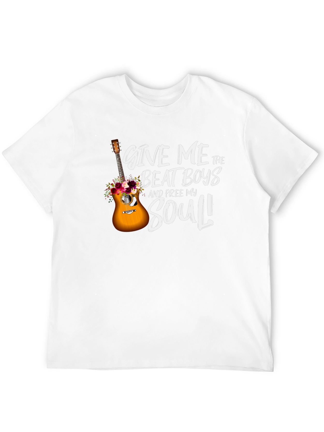 Give Me The Beat Boys Guitar Graphic T-Shirt