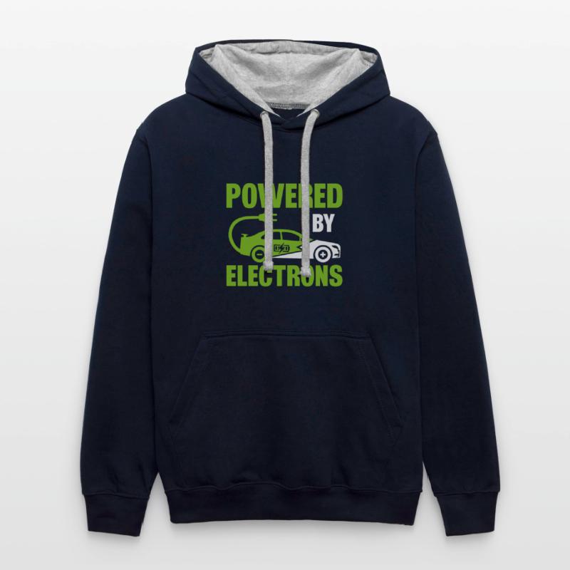 Electric Vehicle Electric Car Powered By Electrons