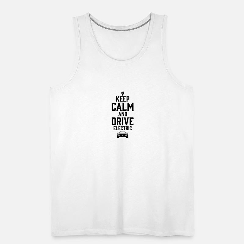 Electric Vehicle Keep Calm And Drive Electric