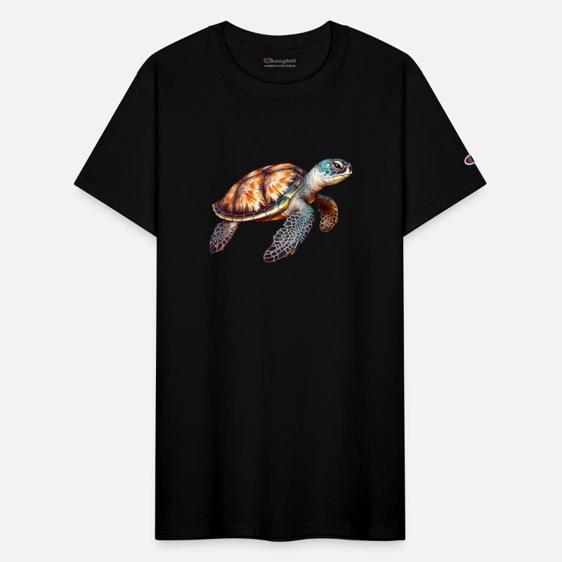 Elegant Cute Sea Turtle