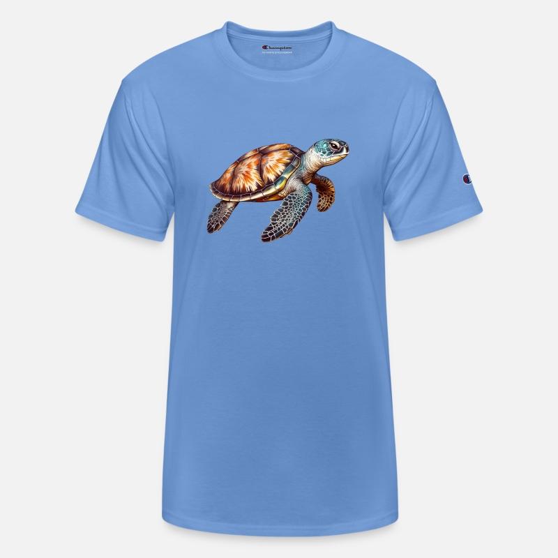 Elegant Cute Sea Turtle