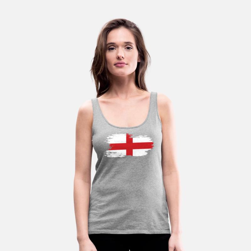 England - national flag, brush effect