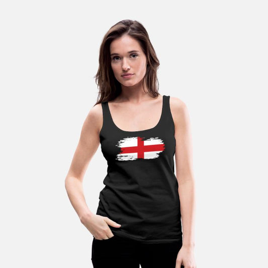 England - national flag, brush effect