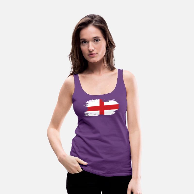 England - national flag, brush effect