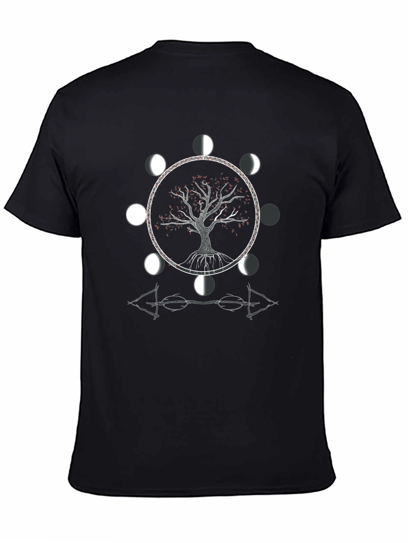 Tree of Life Moon Phase Graphic Tee