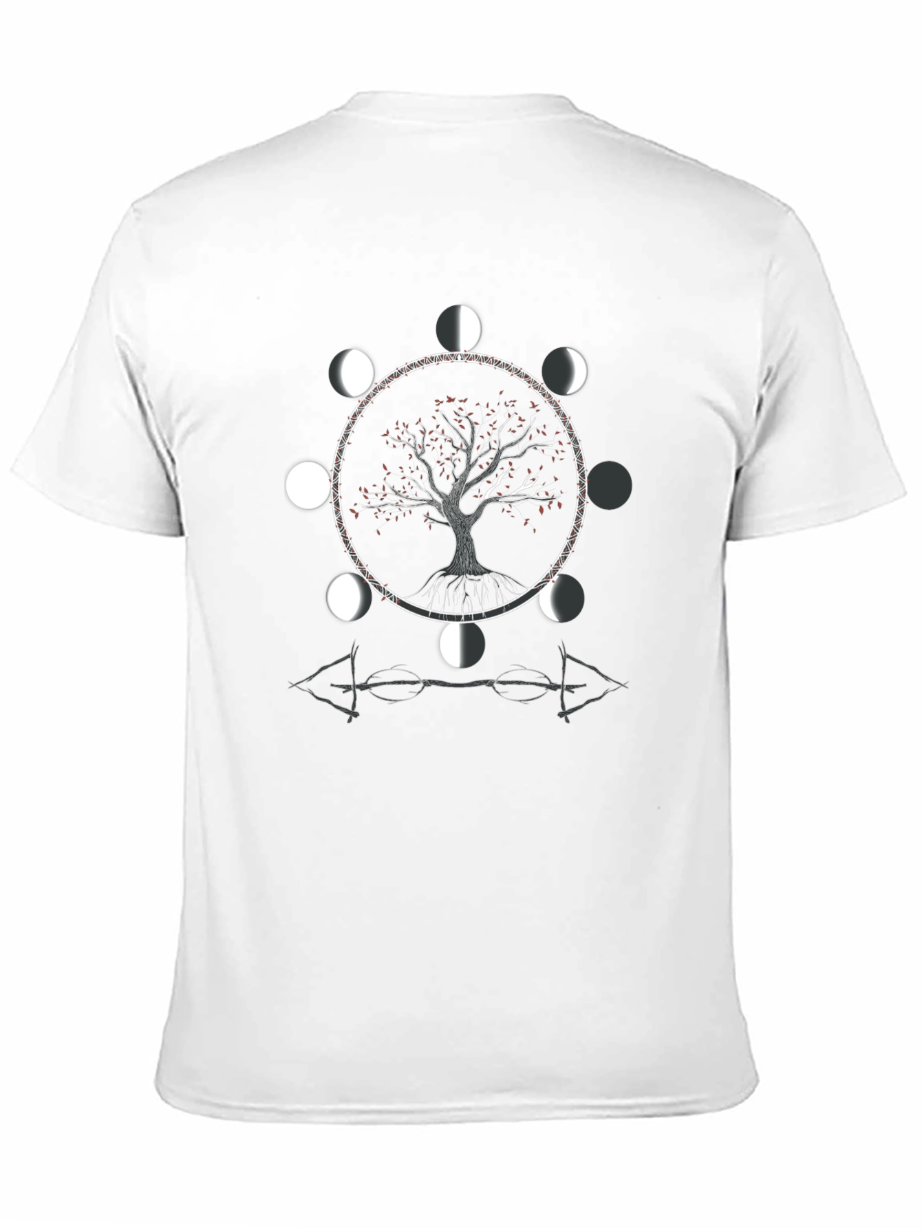 Tree of Life Moon Phase Graphic Tee