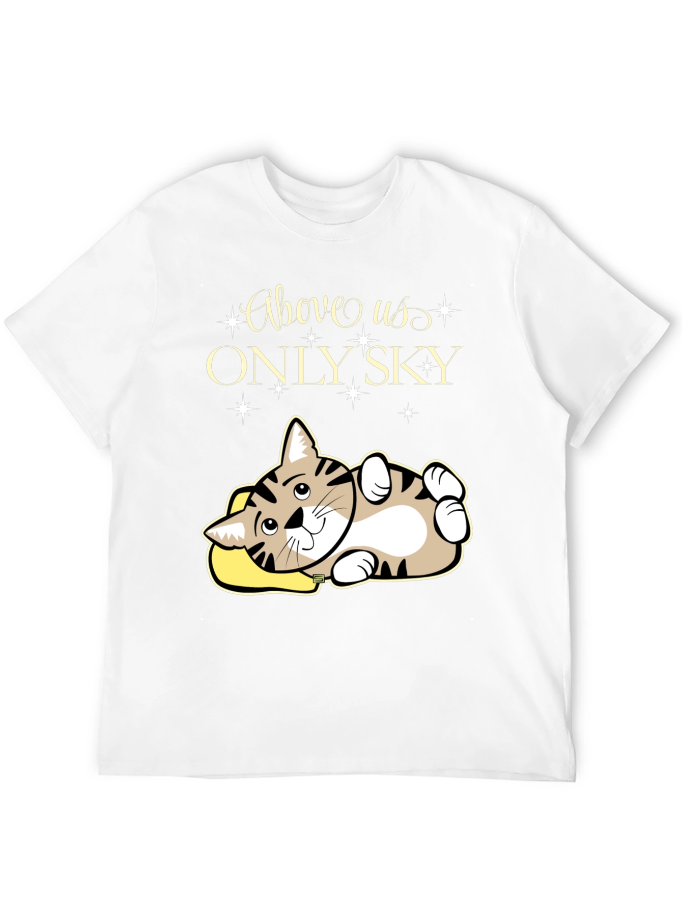Above Us Only Sky - Cat Lover T-Shirt
