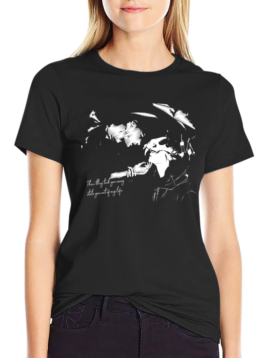 Gothic Skull Tee - Stole You Out of My Life Dark Style Shirt