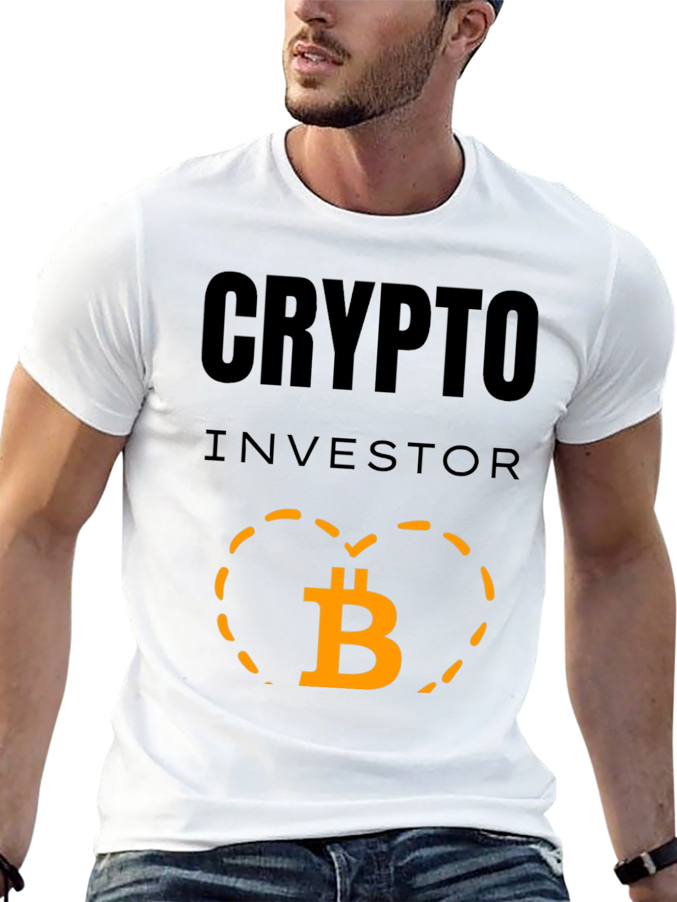 Crypto Investor Bitcoin Graphic Tee