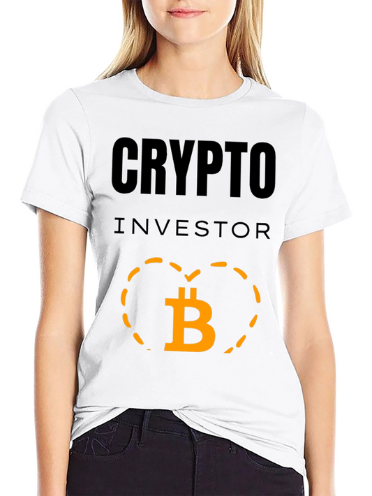 Crypto Investor Bitcoin Graphic Tee
