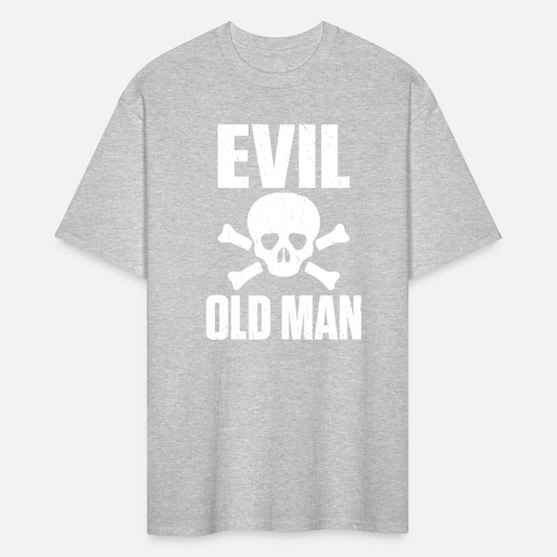 Evil old man The evil old man skull
