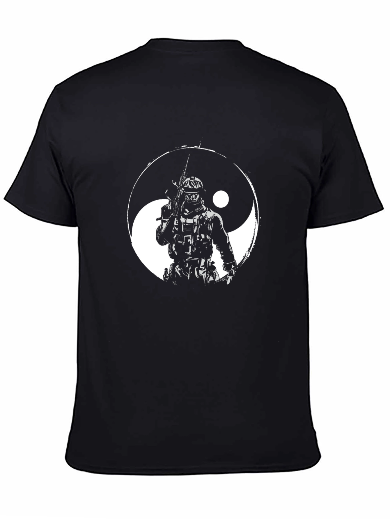 Yin Yang Soldier Graphic Tee