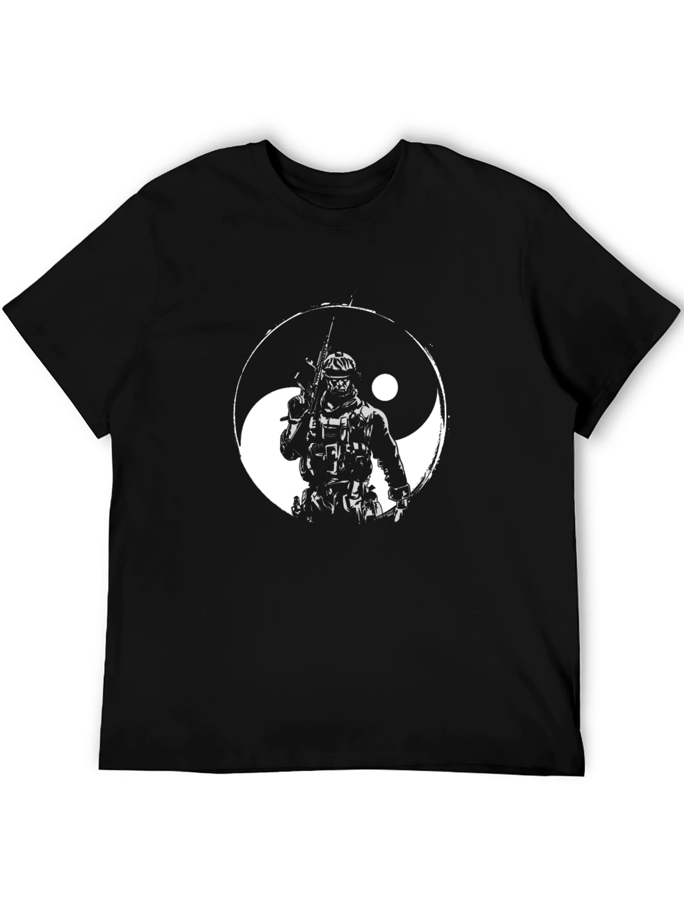 Yin Yang Soldier Graphic Tee