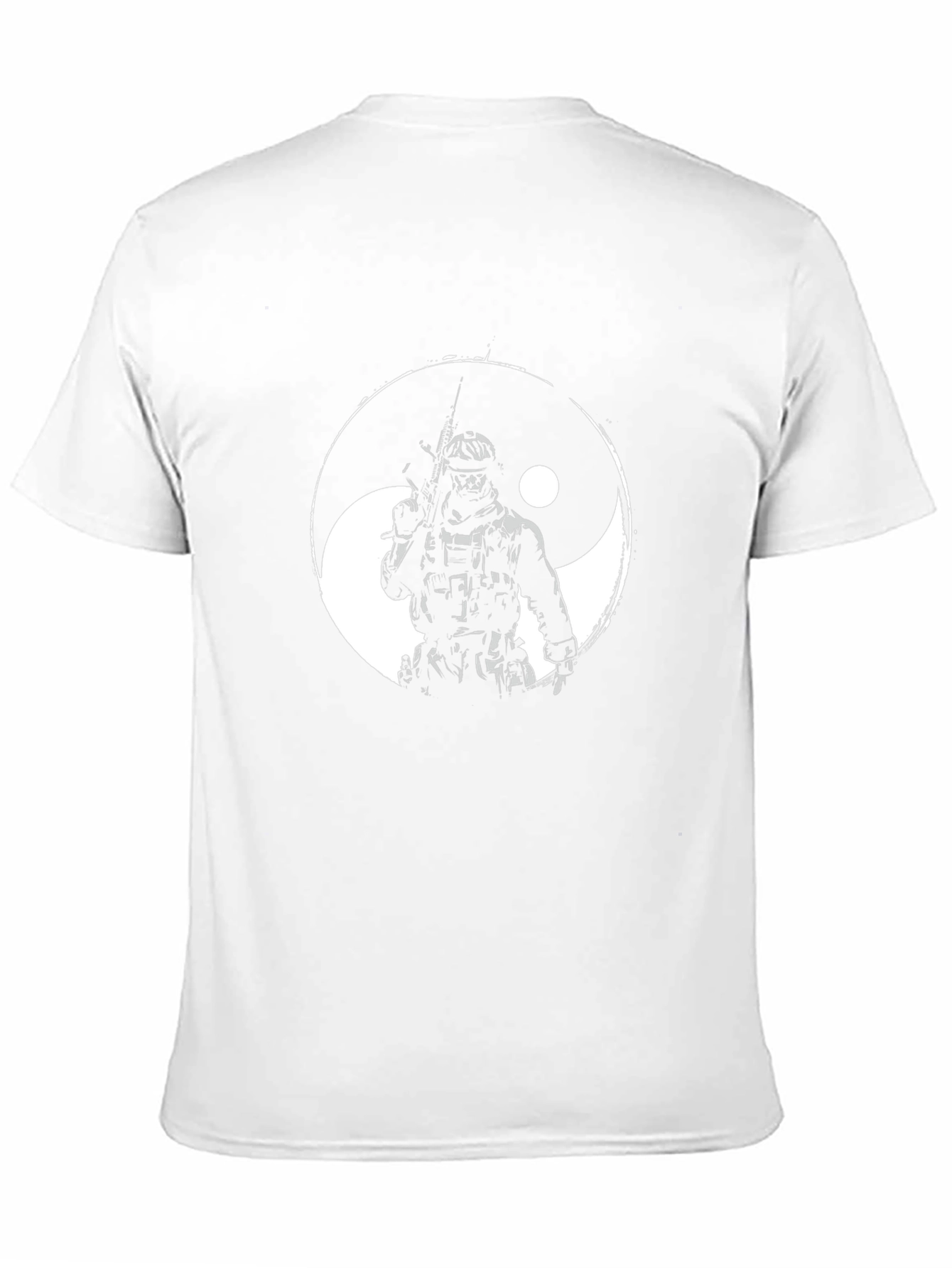 Yin Yang Soldier Graphic Tee