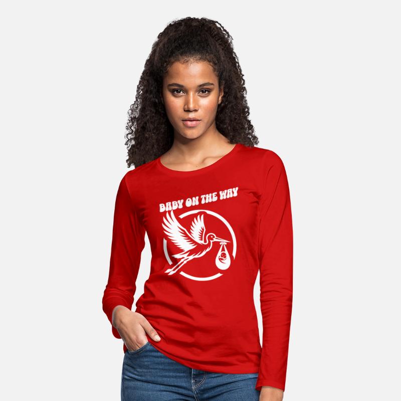 Expectant Mother Stork Brings The Beautiful News