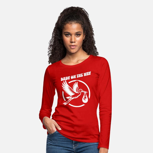 Expectant Mother Stork Brings The Beautiful News