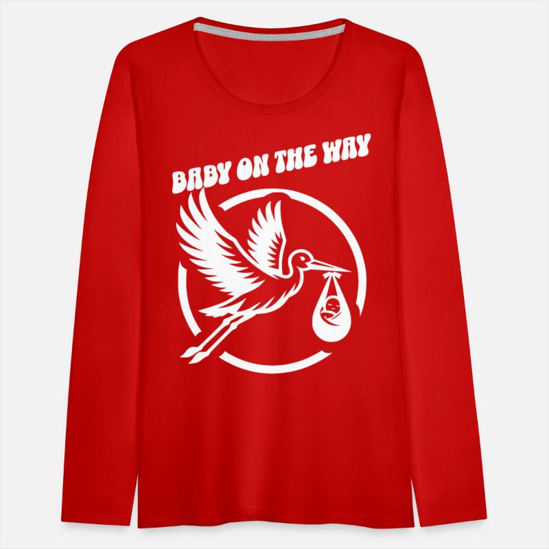 Expectant Mother Stork Brings The Beautiful News