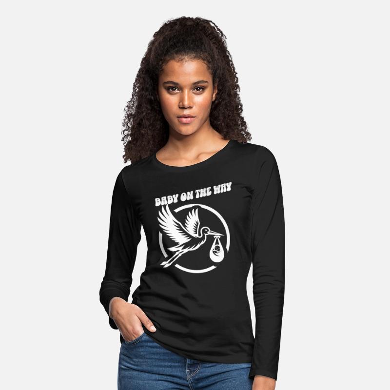 Expectant Mother Stork Brings The Beautiful News