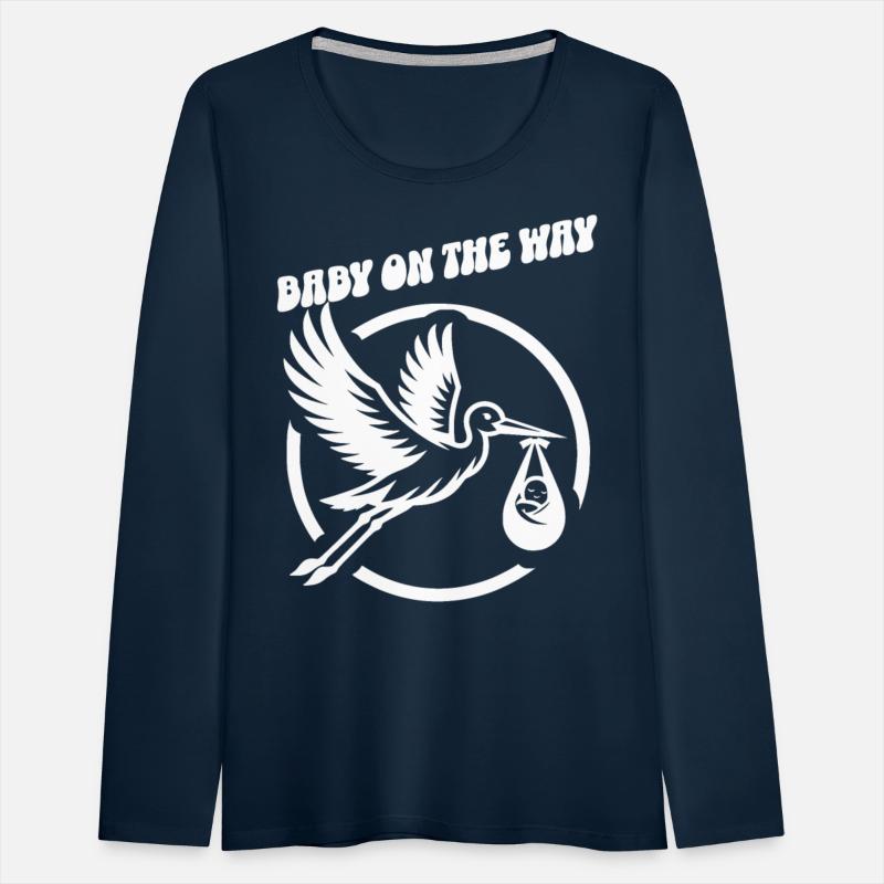 Expectant Mother Stork Brings The Beautiful News